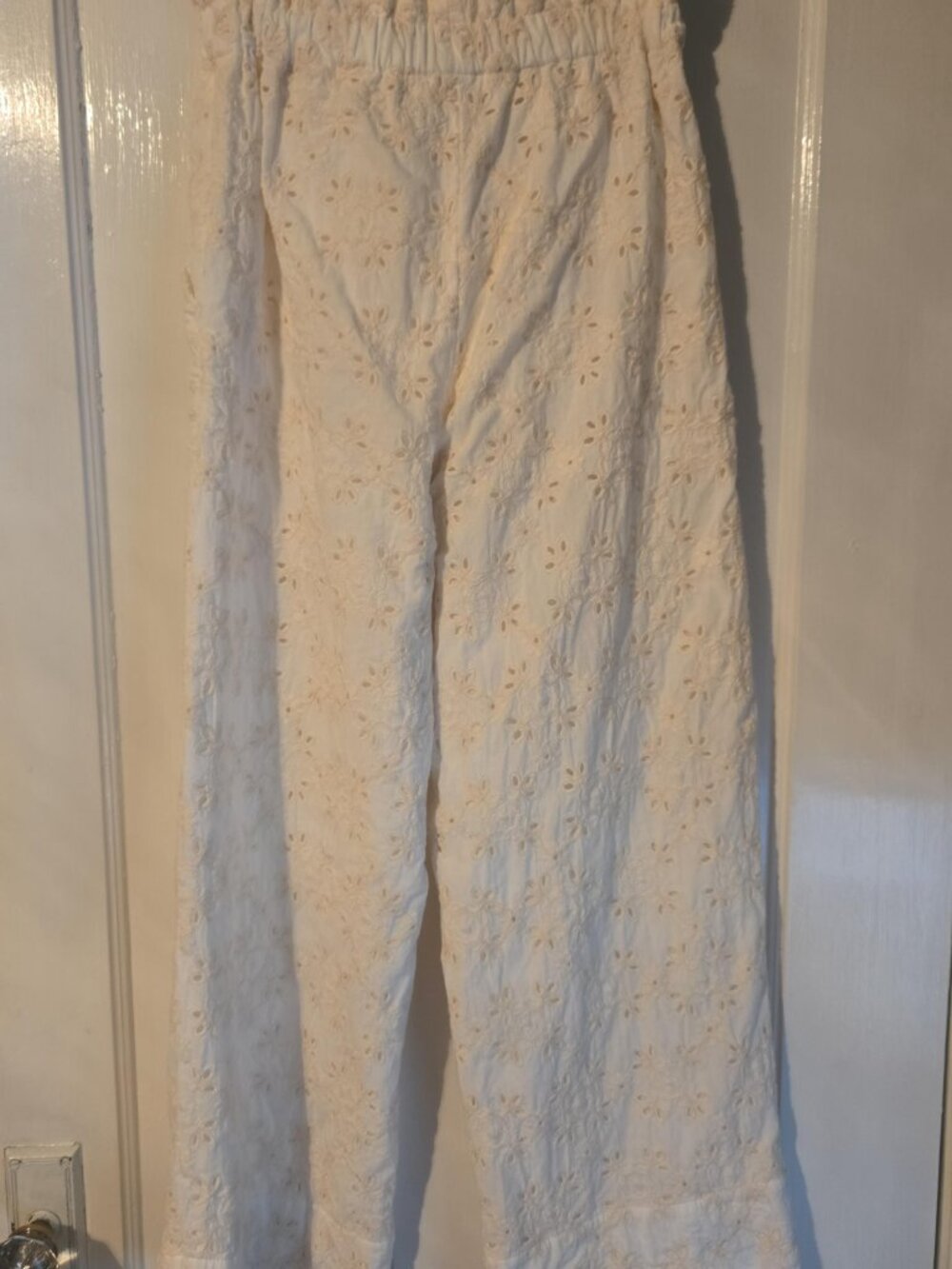 Sezane Jaques trousers in ecru lace sz 36/US 4 - Picture 4 of 7
